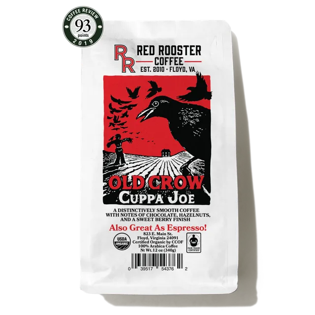 aeropress-old-crow-cuppa-joe-kaffee-ganze-bohne-340-g-bio image 1