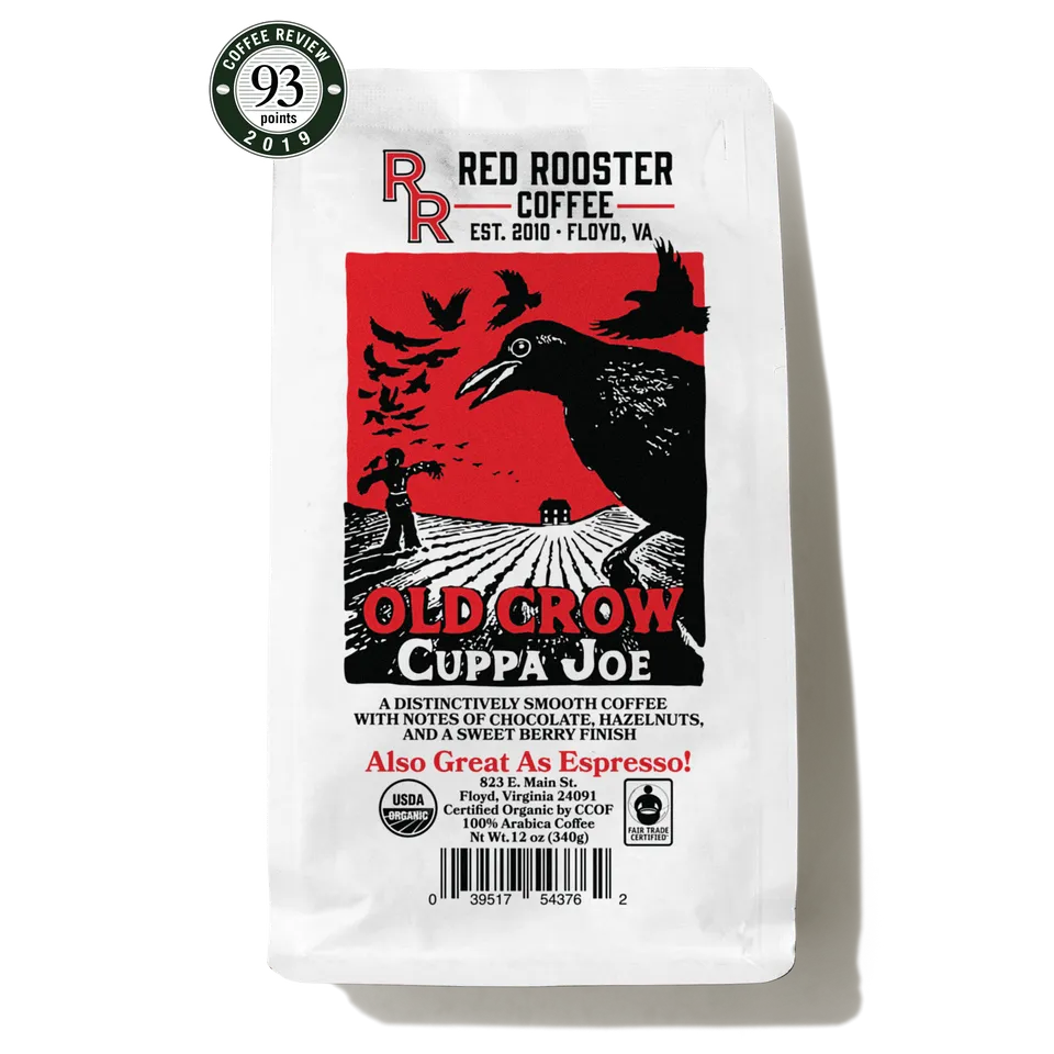 aeropress-old-crow-cuppa-joe-kaffee-ganze-bohne-340-g-bio image 1