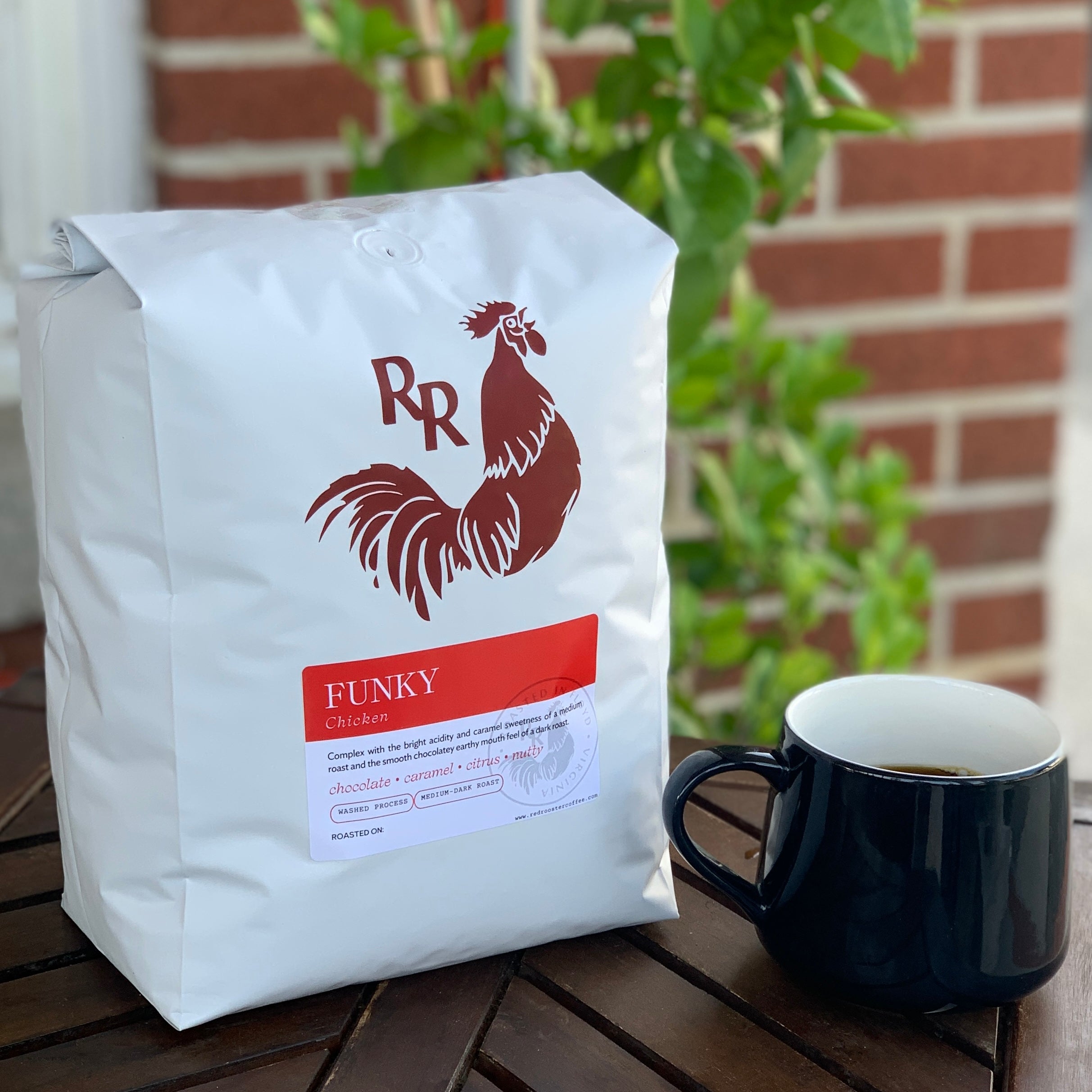 aeropress-coffee-funky-chicken-kaffee-fein-340-g-bio-blend image 6