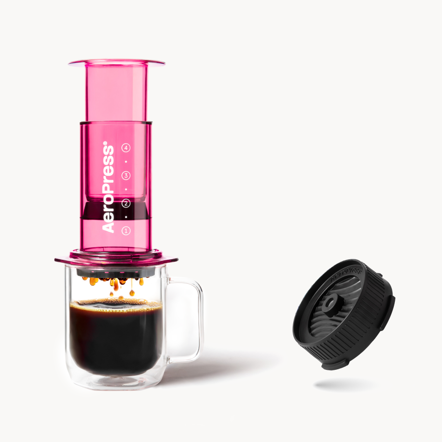 aeropress-recipe-bundle-kaffeebereiter-clear-mit-flow-control image 7