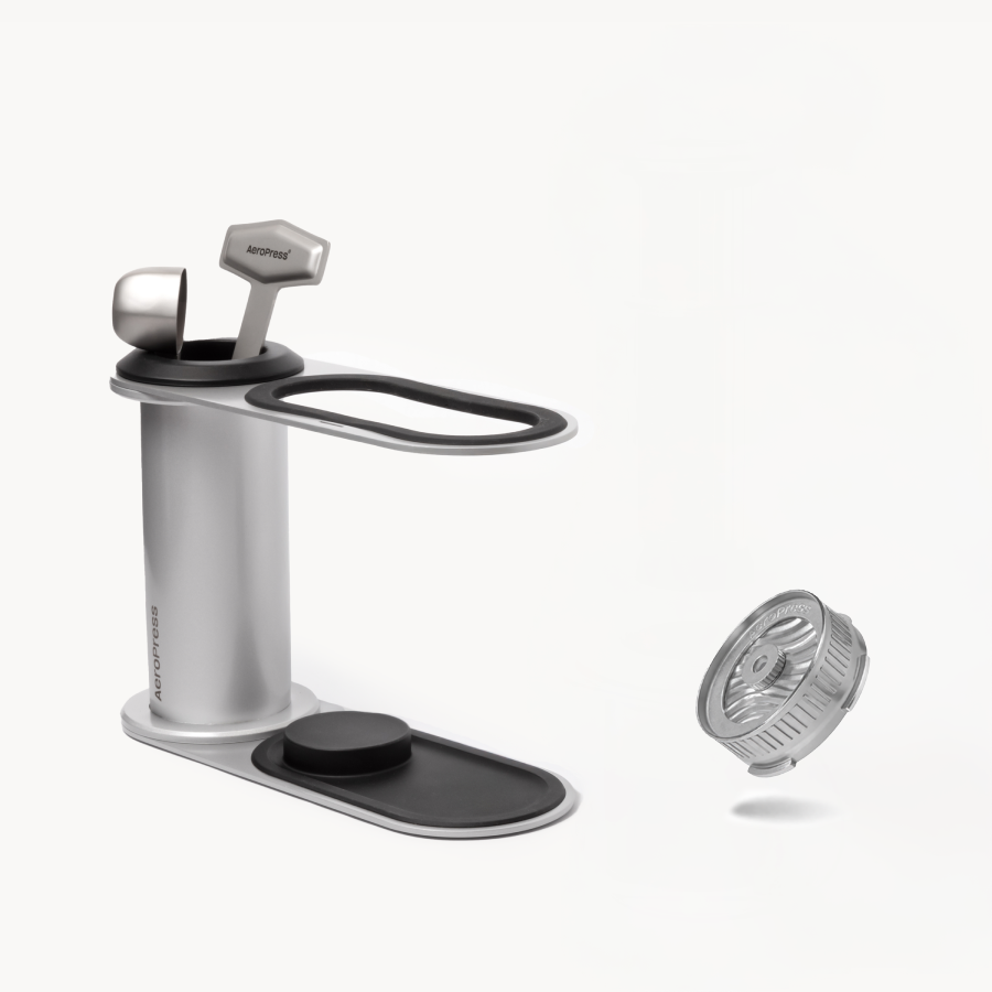 aeropress-flow-control-station-edelstahl-kaffeebereiter-set image 1
