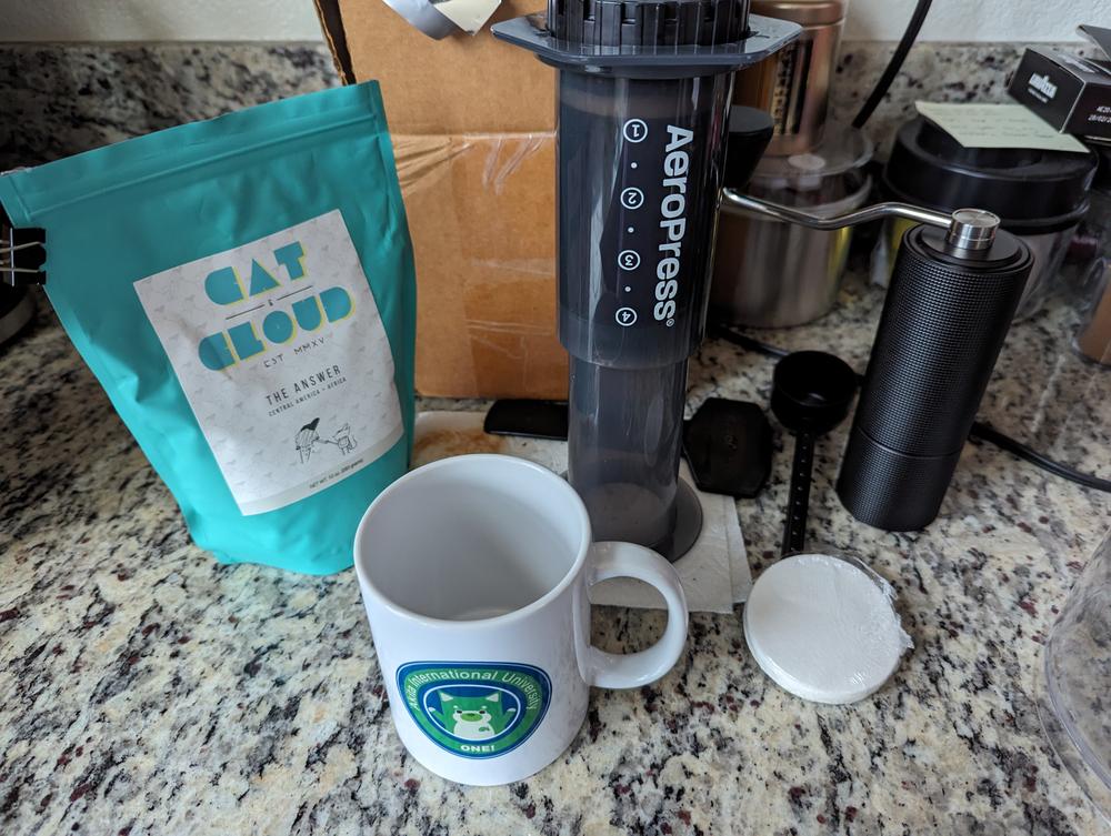 Nur eine Tasse