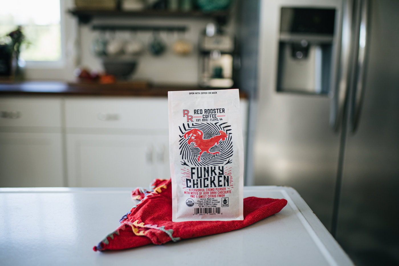 aeropress-coffee-funky-chicken-kaffee-fein-340-g-bio-blend image 4