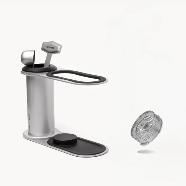 aeropress-flow-control-station-edelstahl-kaffeebereiter-set image 1
