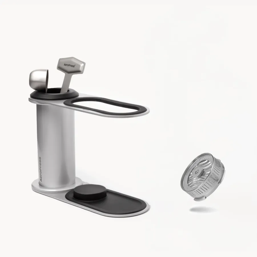 aeropress-flow-control-station-edelstahl-kaffeebereiter-set image 1