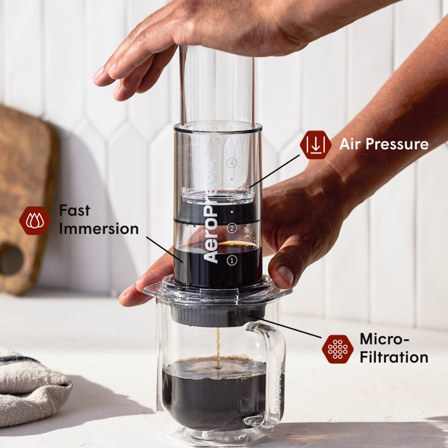 aeropress-recipe-bundle-kaffeebereiter-clear-mit-flow-control image 8