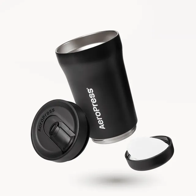 aeropress-travel-tumbler-thermobecher-edelstahl-schwarz image 1