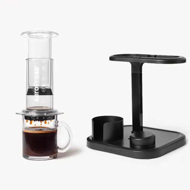 aeropress-bundles-coffee-station-kaffeebereiter-set-clear image 1