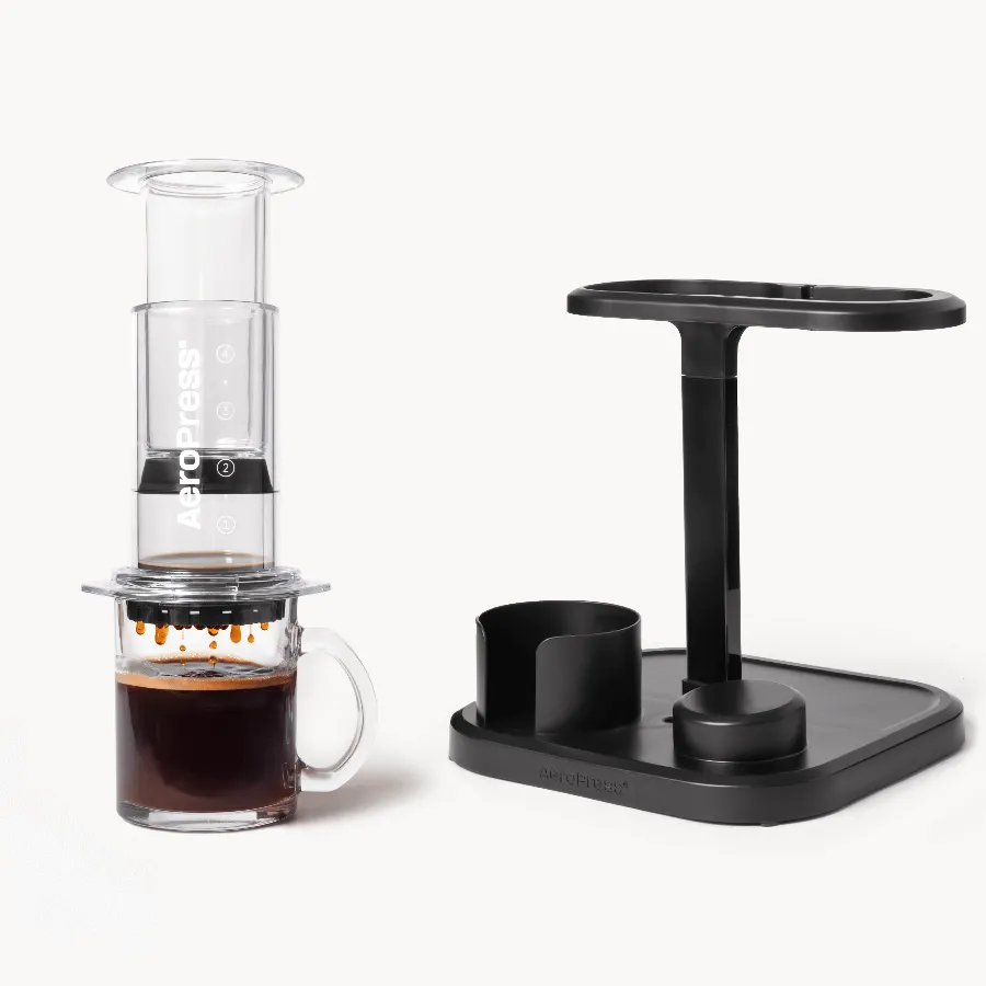 aeropress-bundles-coffee-station-kaffeebereiter-set-clear image 1
