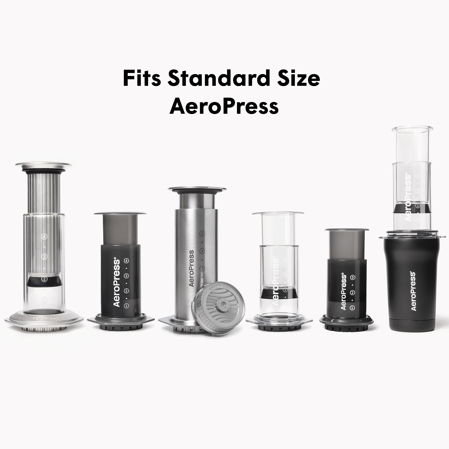aeropress-bundles-steel-kaffeezubereiter-silber-edelstahl image 7