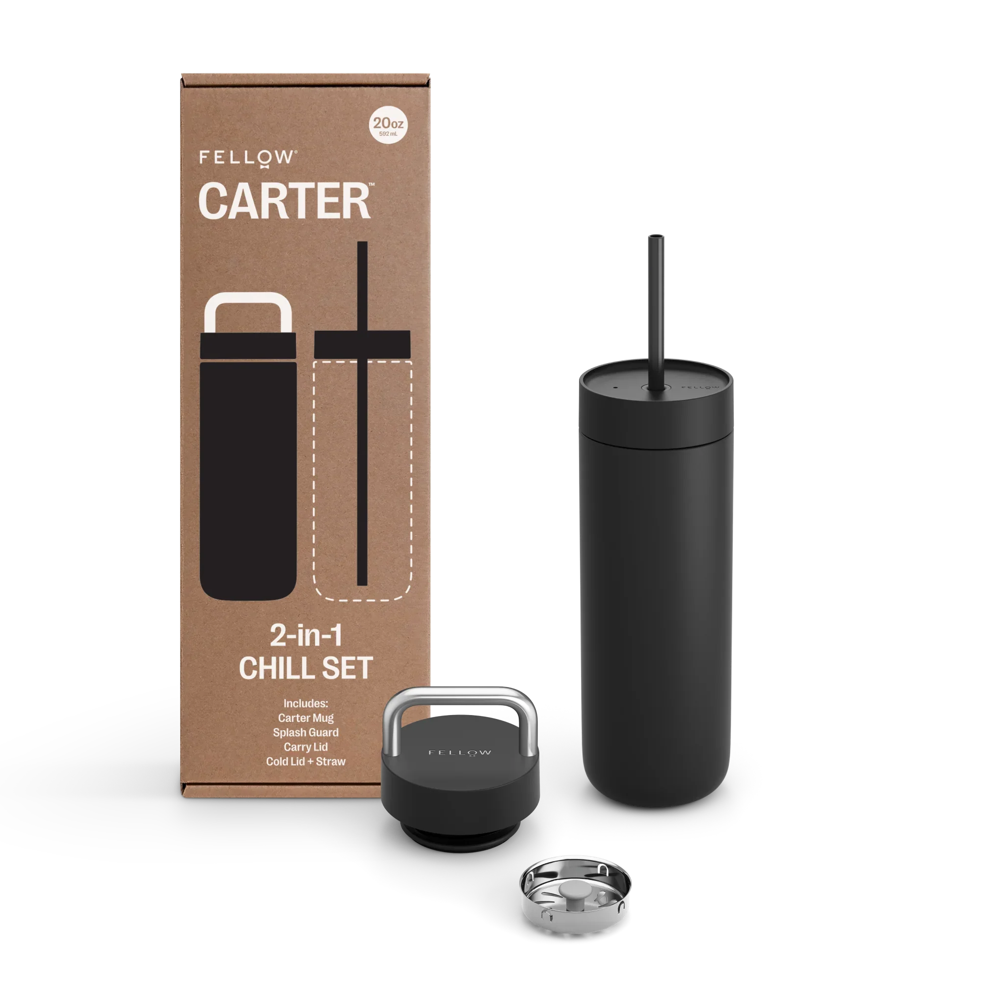 fellow-carter-2-in-1-chill-set-becher-stone-blue-keramik image 2