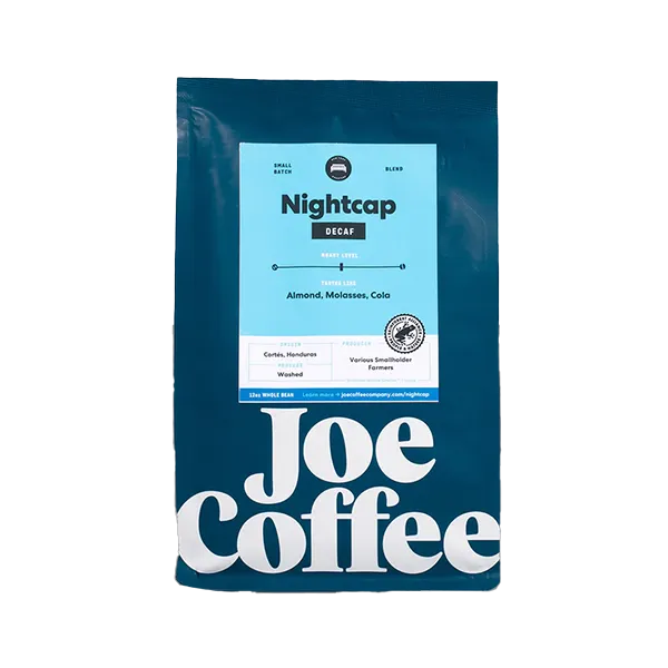 aeropress-coffee-nightcap-decaf-kaffee-ganze-bohne-12-oz image 1