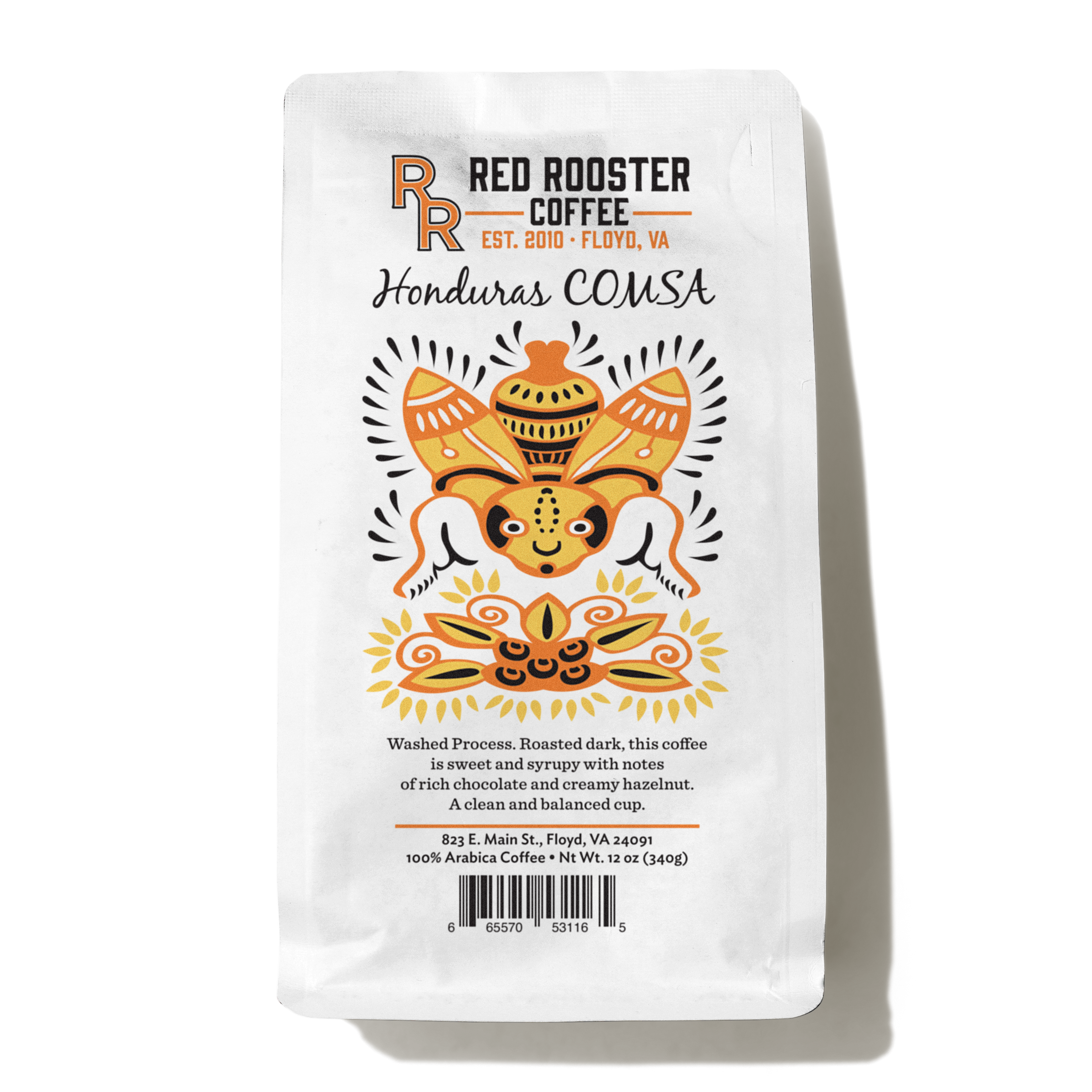 aeropress-honduras-comsa-marcala-kaffee-12oz-ganze-bohne-bio image 1
