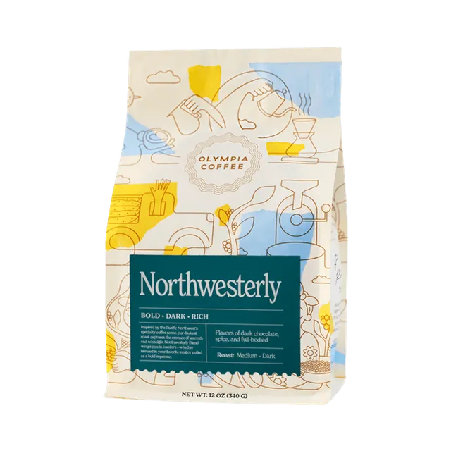 aeropress-coffee-northwesterly-blend-12-oz-kaffee-espresso image 1