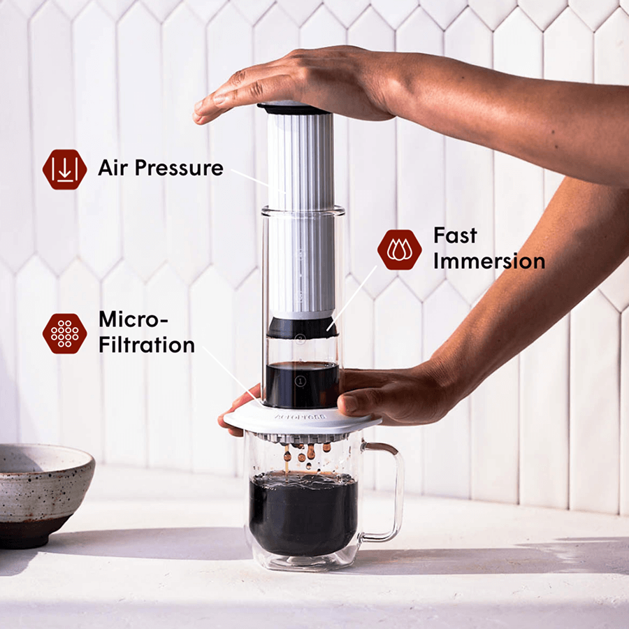 aeropress-coffee-makers-aeropress-premium-kaffeebereiter-silber-glas image 8