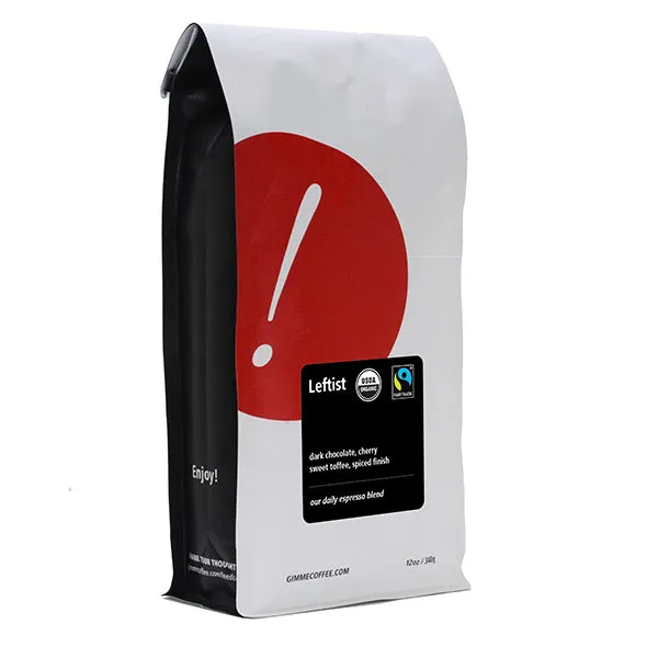 aeropress-coffee-leftist-fairtrade-bio-kaffee-aeropress-2-lb-toffee image 1