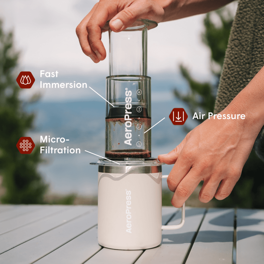 aeropress-barista-bundle-kaffeebereiter-clear-edelstahlfilter-set image 2