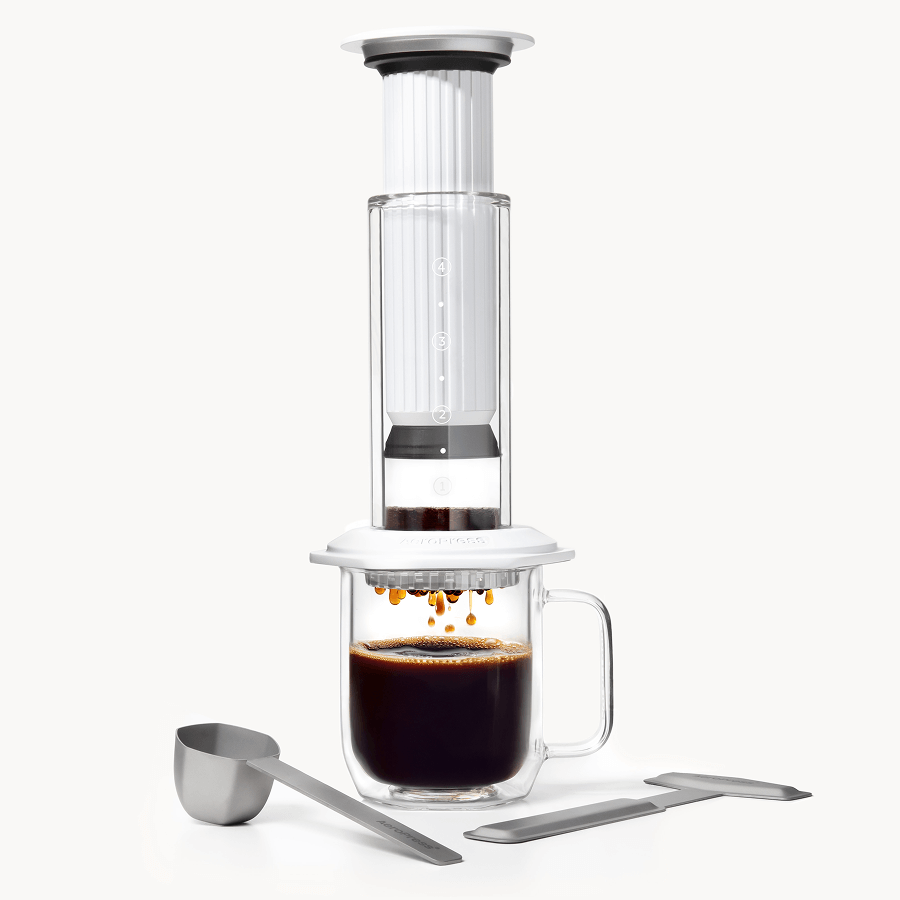 aeropress-coffee-makers-aeropress-premium-kaffeebereiter-silber-glas image 7