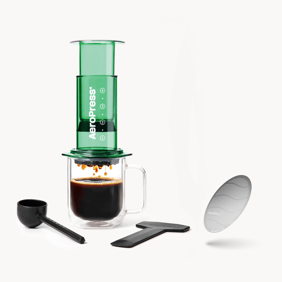 aeropress-clear-kaffeepresse-edelstahlfilter-set-transparent image 6