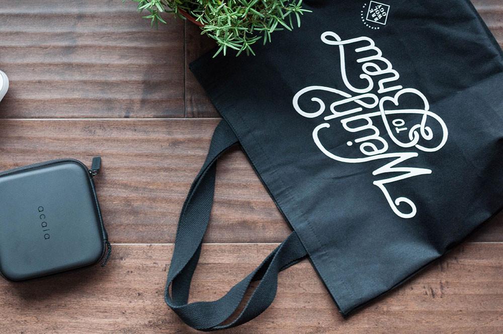 acaia-merch-weigh-to-brew-tote-bag-stofftasche image 2